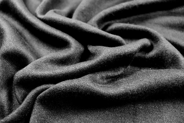 Strickstoff - Viskose-Mix - Schwarz 
