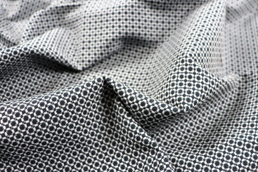 Jacquard - Baumwoll-Mix - Mini Circles 