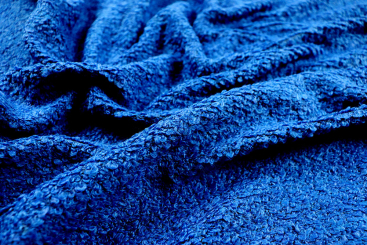 Bouclé-Mix - Royalblau 
