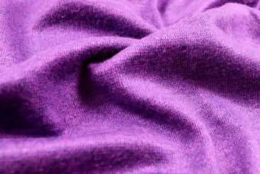 Strickjersey glatt - Lila Melange 