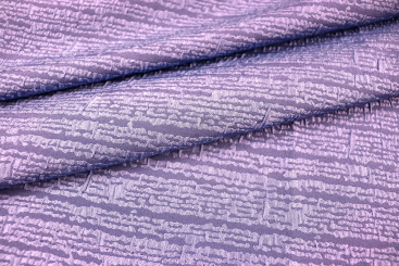 Bekleidungsstoff - Shiny Structure - Lila 