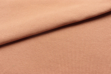 Jersey - Feinripp - Camel 