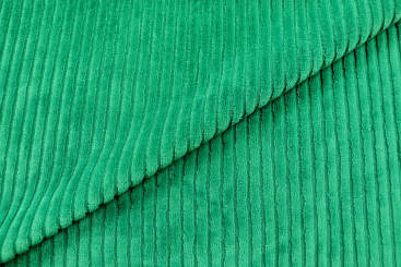 Jersey - Velvet Cord - Smaragd 