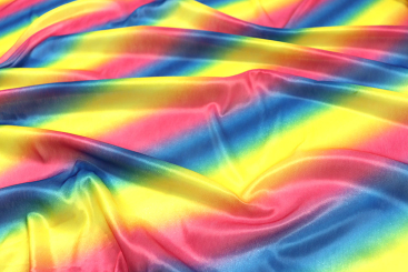 Kostümstoff - Rainbow - B-Ware 
