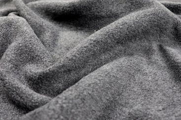 Polarfleece Melange - Grau 
