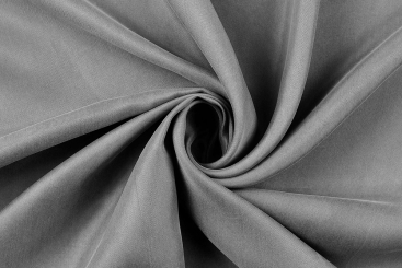 Cupro-Viskose - Twill - Grau 