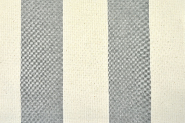 Segeltuch Nature - 280 cm - Blockstreifen - Grau 