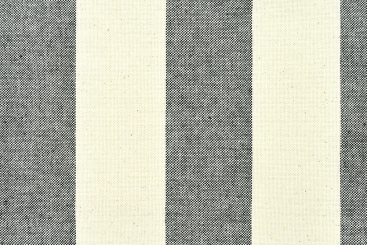 Segeltuch Nature - 280 cm - Blockstreifen - Schwarz 
