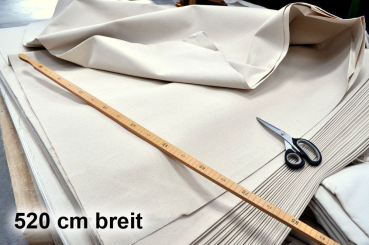 Segeltuch - 520 cm breit - Sand 