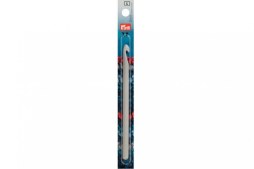 Woll-Häkelnadeln Prym 14 cm - 7,0 mm Grau - o. Griff KST 