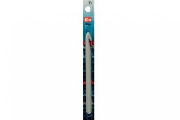 Woll-Häkelnadeln Prym 14 cm - 10,0 mm Grau - o. Griff KST 