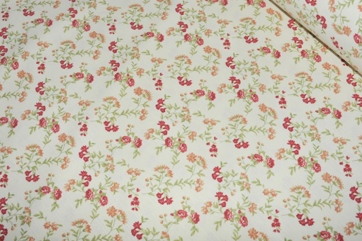 Wunderschöner Stoff im Landhaus-Stil. 100602 2 Z1(1) Landhausstil 280 cm - Rosen Style 5 - 1,0 Meter