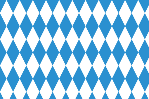 Weicher Baumwollstoff mit blau-weißen Rauten  102996 Baumwolle Raute(1) Baumwolle Baumwollstoff Bavaria - RauteKlassiker - die Bayrische-Raute auf Baumwolle