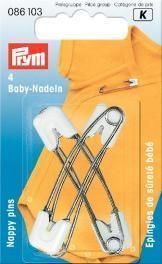 11086103 Z1 Verschlüsse Baby-Sicherheitsnadeln - 4 Stück
