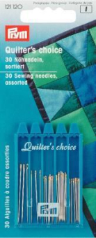 30 Hand-Nähnadeln in unterschiedlichen Größen - ideal für Quiltarbeiten 11121120 Z1 Nähnadeln - Hand Quilt Nadeln sortiert