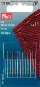 Praktische 20er Packung Hand-Nähnadeln 11121297 Z1 Zubehör 20 Nähnadeln lang No. 11