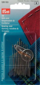 11128153 Z1 Nähnadeln - Hand 29 Näh - und Stopfnadeln mit Einfädler