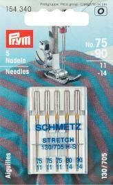 11154340 Z1 Nähnadeln - Maschinen Stretch Nadeln 130/705 75-90