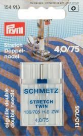 11154913 Z1 Nadeln Doppelnadel 130/705 Stretch 75/4,0mm