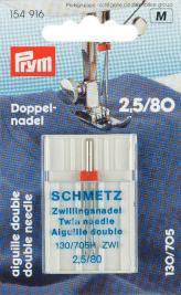 11154916 Z1 Nähnadeln - Maschinen Doppelnadel 130/705 80/2,5 mm