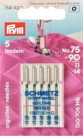 Nähmaschinen-Nadeln in zwei unterschiedlichen Stärken 11154930 Z1 Zubehör Quilt Nadeln 130/705 No. 75-90