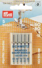 11154940 Z1 Nähnadeln - Maschinen Microtex Nadeln 130/705 60-80