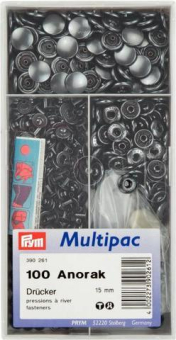 11390261 Z1 Druckknöpfe 100 Druckknöpfe Anorak 15 mm