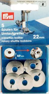 11611352 Z1 Nähmaschinenzubehör Spulen Metall 22mm