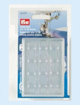 11611979 Z1 Nähmaschinenzubehör Spulendose mit 12 Spulen