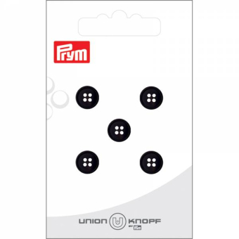 Runde Knöpfe - Durchmesser: 9 mm  11800169 Knöpfe Knöpfe - Schwarz - 9 mm