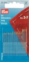 Nähnadelsortiment in unterschiedlichen Längen und Stärken 121294 Vs P1 Zubehör Nähnadeln lang - 20 Stück 3-7