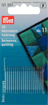 Hand-Nähnadel-Sortiment 121307 Vs Z1 Zubehör 20 Nähnadeln halblang No. 11