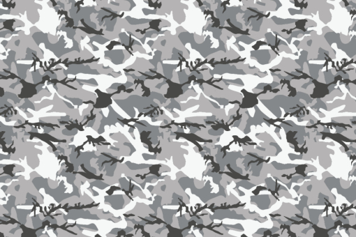 Tarnstoff mal warm und kuschelig. Bleiben Sie auch an kühlen Tagen immer gut "undercover" :-)  123 101269 Fleece Camouflage Grau(1) Camouflage Fleece-Stoff Camouflage Grau Farbtafel für den Camouflage-Fleece-Stoff