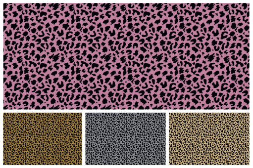 Wärmender Polar-Fleece  - wunderbar weich und flauschig, mit Antipilling-Ausrüstung und schickem Leo-Muster  123 101720 Farbtafel Leo  Fleece-Stoff - Leopard