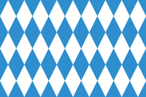 Klassischer Bayernstoff, herrlich weich und flauschig, genau das Richtige, wenn's beim Oktoberfest etwas kälter wird! 124 106430 Fleece Bayernraute Fleece Wellness-Fleece - BayernrauteFleecestoff mit Bayernmuster