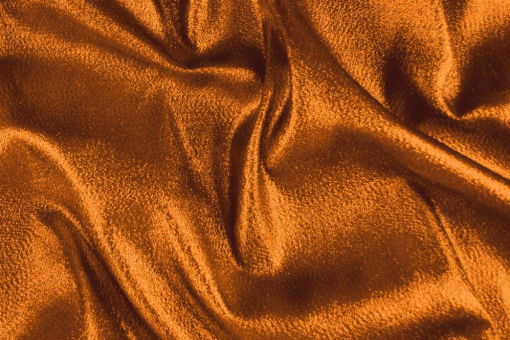 13003809 Kupfer3 Dsc 1378 Z1 Lurex Stoff - Kupfer/Schwarz - 1,0 Meter Kupfer/Schwarz
