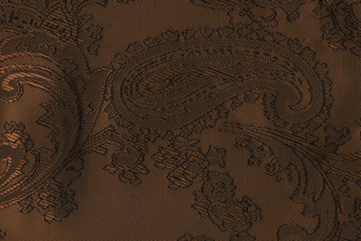 30006842 Jacquardtaft Braun Schwarz(1) Stoffreste Jacquard-Taft - Paisley - Braun/Schwarz - 2,0 Meter Braun/Schwarz
