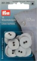 301245 Vs P1 Verschlüsse Wäscheknöpfe Leinen - 6  Stück Ø 17mm