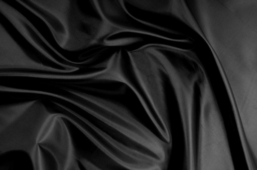 30203999 Dekotaft Schwarz Reststücke reduziert Dekorations-Taft - permanent B1  - 300 cm breit - Schwarz - 1,0 Meter Schwarz