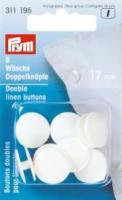 311195 Vs P1 Wäscheknöpfe Wäscheknöpfe Doppel - 8 Stück Ø 17 mm