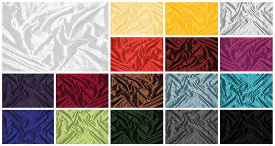 Gecrashter Taft - ein hochwertiger Kleidertaft mit Edel-Knitter 31603 Farbtafel2 S4 Ohne Neu(2) Festliche Stoffe Crinkle Taft deluxeEdler, gecrincelter Taft in attraktiven Farben