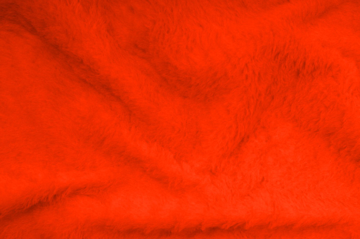 Super flauschig und ideal für Halloween - orangefarbenes Kunstfell in Top-Qualität! 35003140 Flauschfell Orange Flausch-Fell - Halloween - Orange