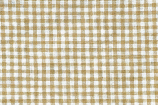 38701065 Vichy Beige Vichy-Karo Allgäu 3 mm - reine Baumwolle - Beige - 1,0 Meter Beige