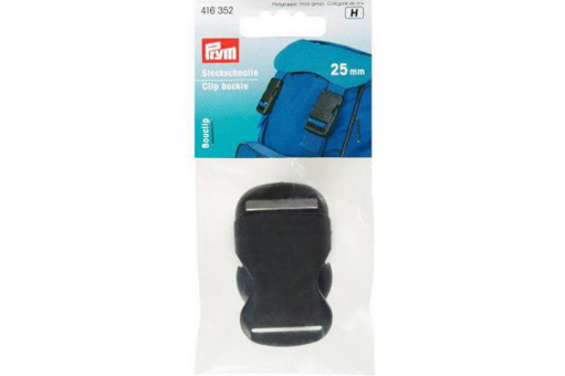 416352 Vs P1 Verschlüsse Steckschnalle schwarz 25 mm