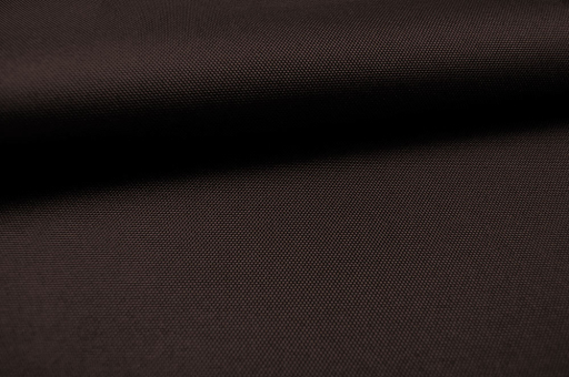 50024 Polyesterstoff Reissfest Wasserdicht Dunkelbraun Reststücke reduziert Polyester-Stoff - reißfest und wasserdicht - Uni - Dunkelbraun - 1,0 Meter Dunkelbraun