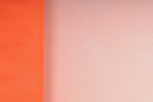 Klassischer Tüll in knalligem Orange für Halloween-Deko! 70004 Tuell Orange S4 Tüll - Halloween - Orange