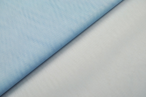 Feinmaschiger Tüll in zarten Pastell-Tönen - ein Traum für Ballerinas, Feen und Co! 70204 Tuell Hellblau Standard Tüll Tüll Pastell HellblauTüll in Pastell-Tönen