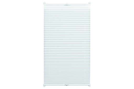 Thermo-Plissee-Rollo mit 2 Bedienschienen GZG1015 Isolierung / Wärmeschutz EASYFIX Thermo-Plissee - 2 Bedienschienen - 90 x 130 cm - Weiß