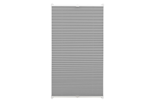 Plissee-Rollo mit 2 Bedienschienen GZG1022 Plisseerollo EASYFIX Plissee - 2 Bedienschienen - 40 x 130 cm - Schiefer