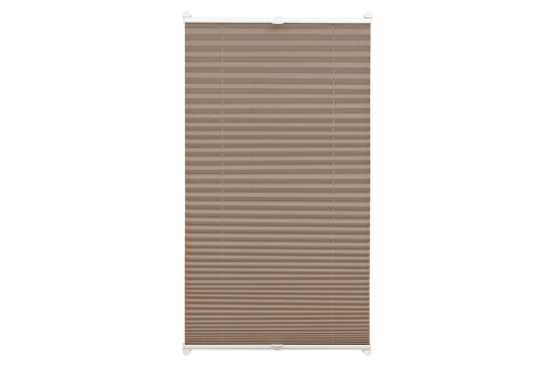 Plissee-Rollo mit 2 Bedienschienen GZG1036 Plisseerollo EASYFIX Plissee - 2 Bedienschienen - 70 x 130 cm - Taupe